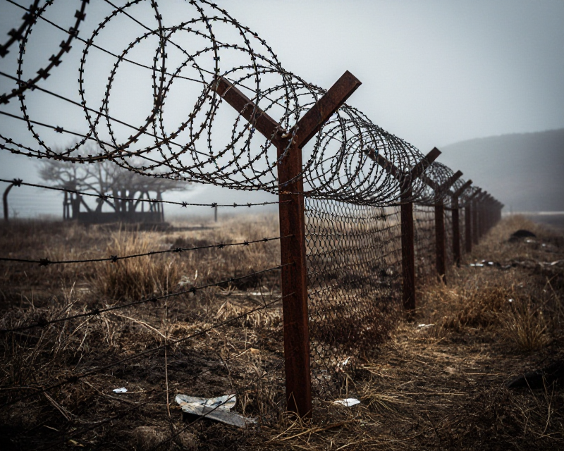 DMZ Barbed Wire