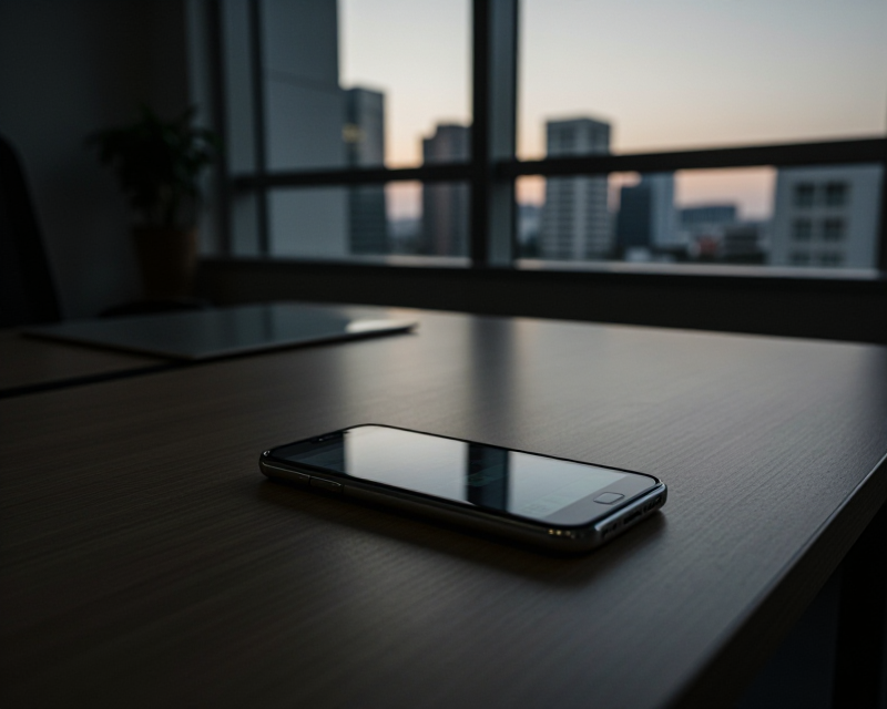 Empty Office Desk