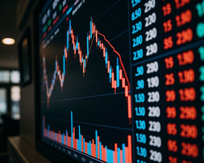 Stock Market Decline Visual