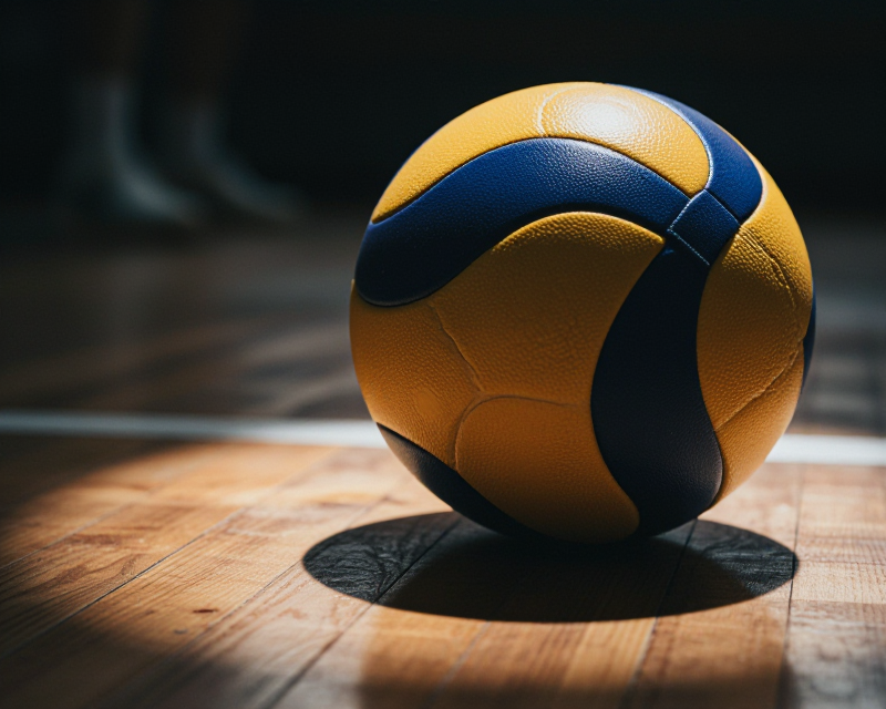 Cinematic Volleyball Focus