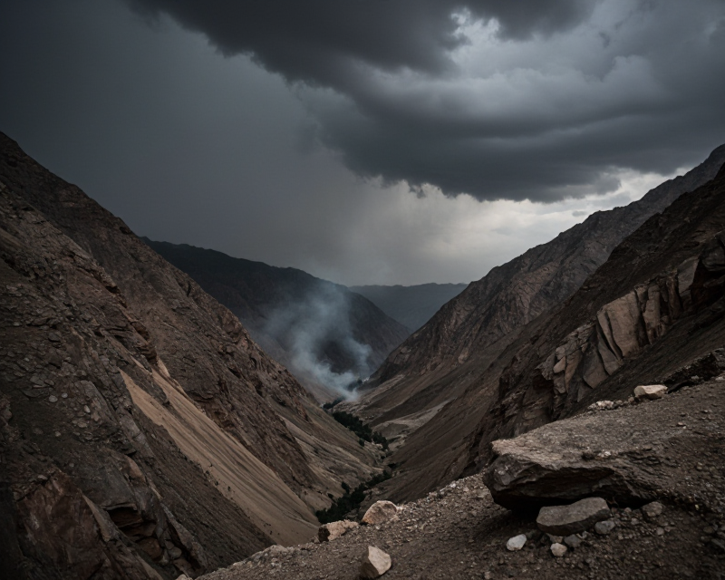 Cinematic Kurdish Mountains Tension