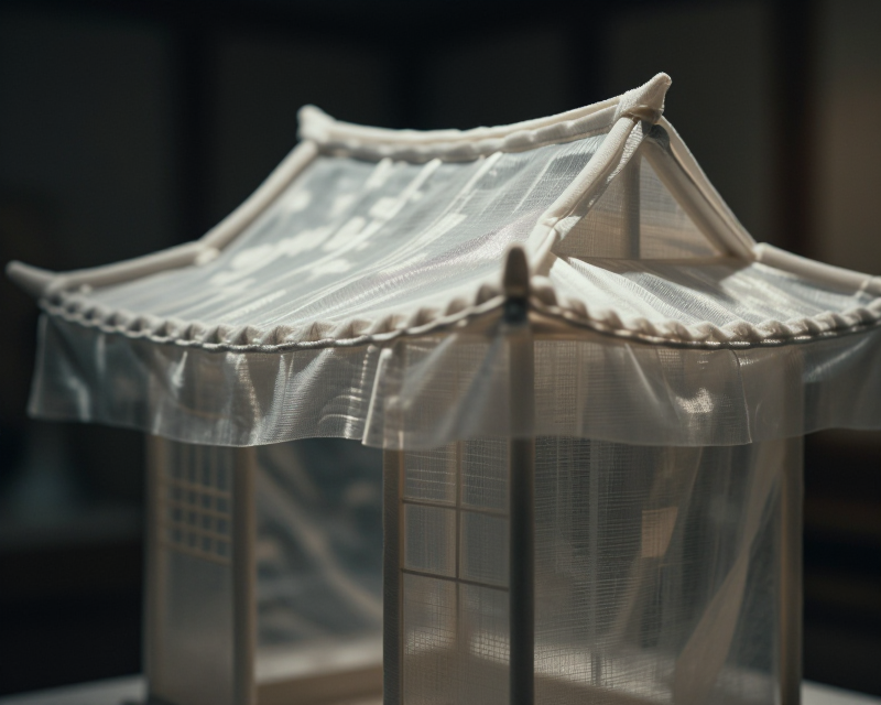 Translucent Fabric House