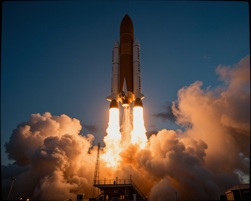 Nuri Rocket Launch Atmosphere