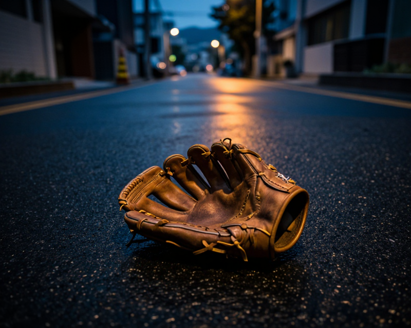 Cinematic Baseball Reflection