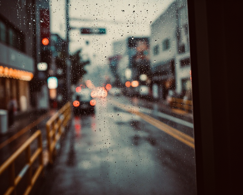 Moody Urban Rain
